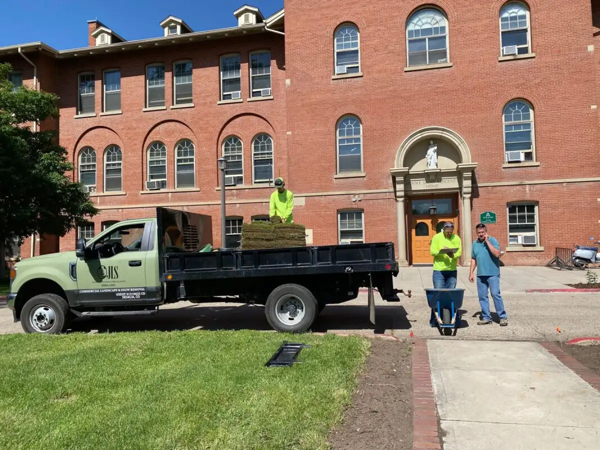 JLS team volunteering at Mount Saint Vincent Home