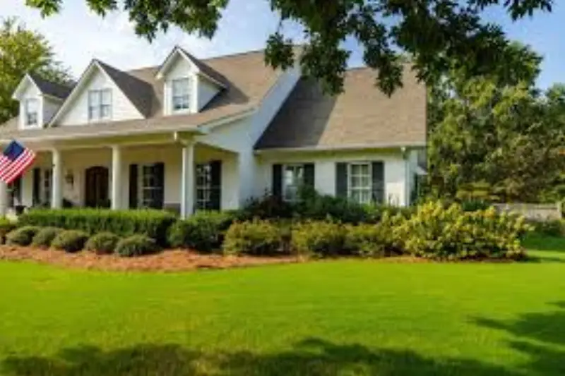 Professional landscape maintenance in a Thornton Colorado residential property